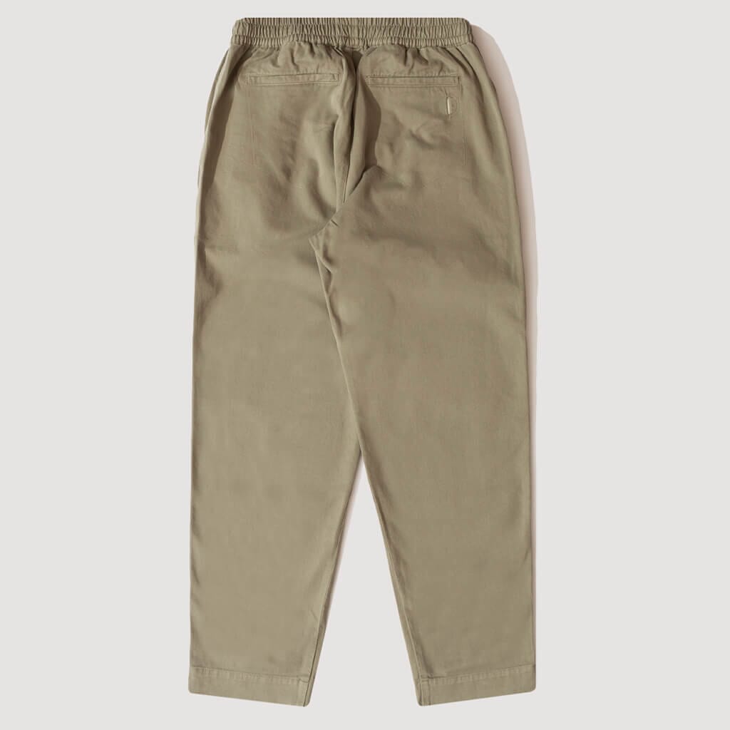 Drawcord Assembly Pant - Olive Brushed Twill