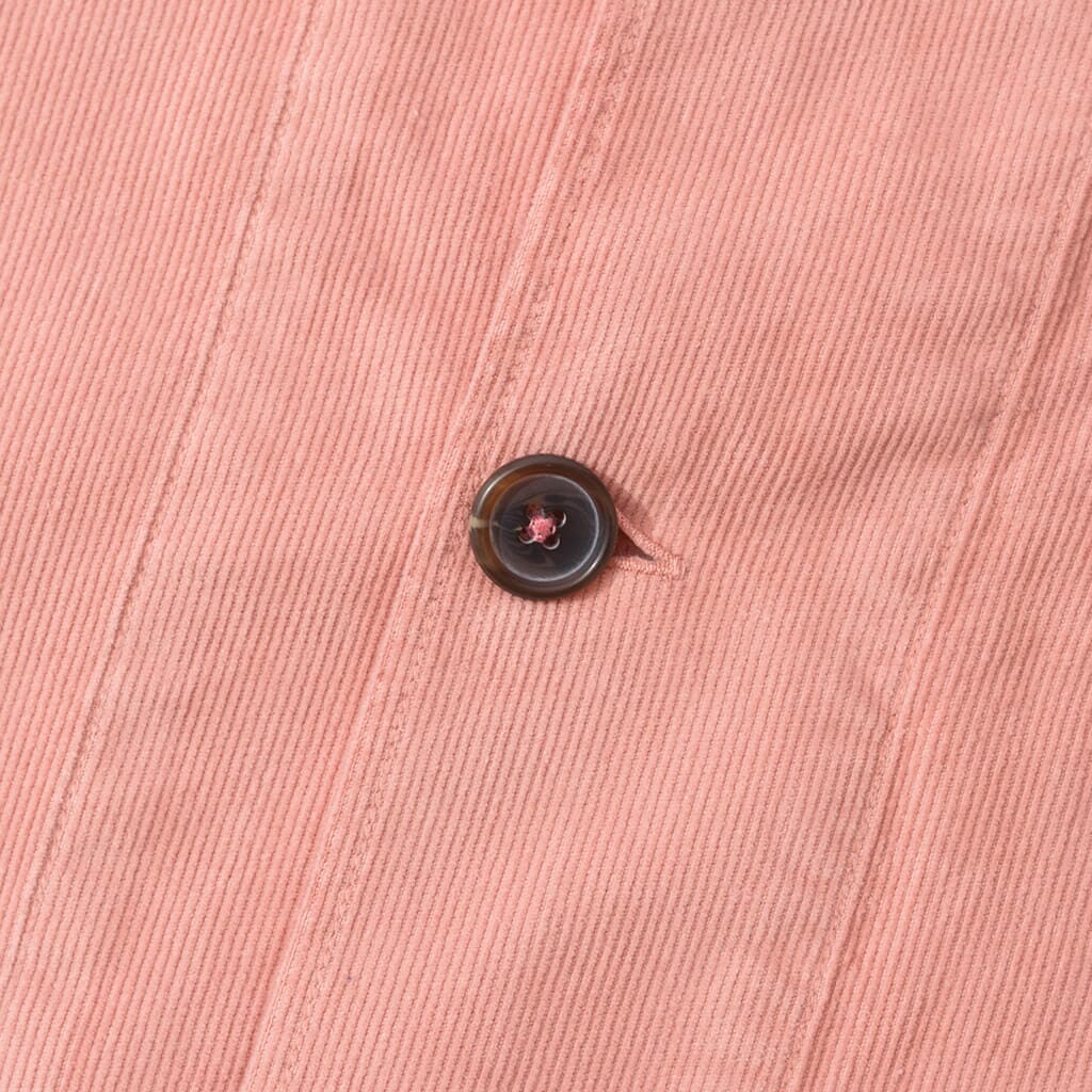 Bakers Overshirt - Pink Fine Cord