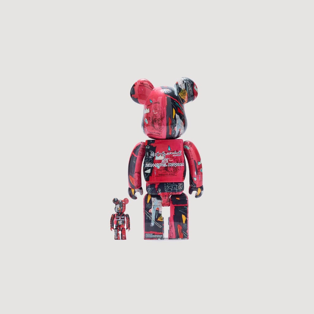 Be@rbricks - Andy Warhol X Jean Michel Basquiat 100% + 400% #1
