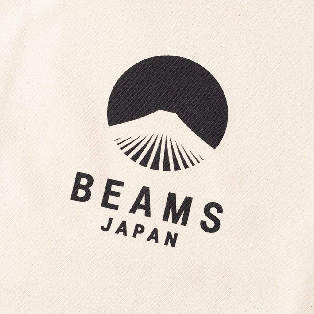 Beams Japan x Evergreen Works Tote Bag - White/Black