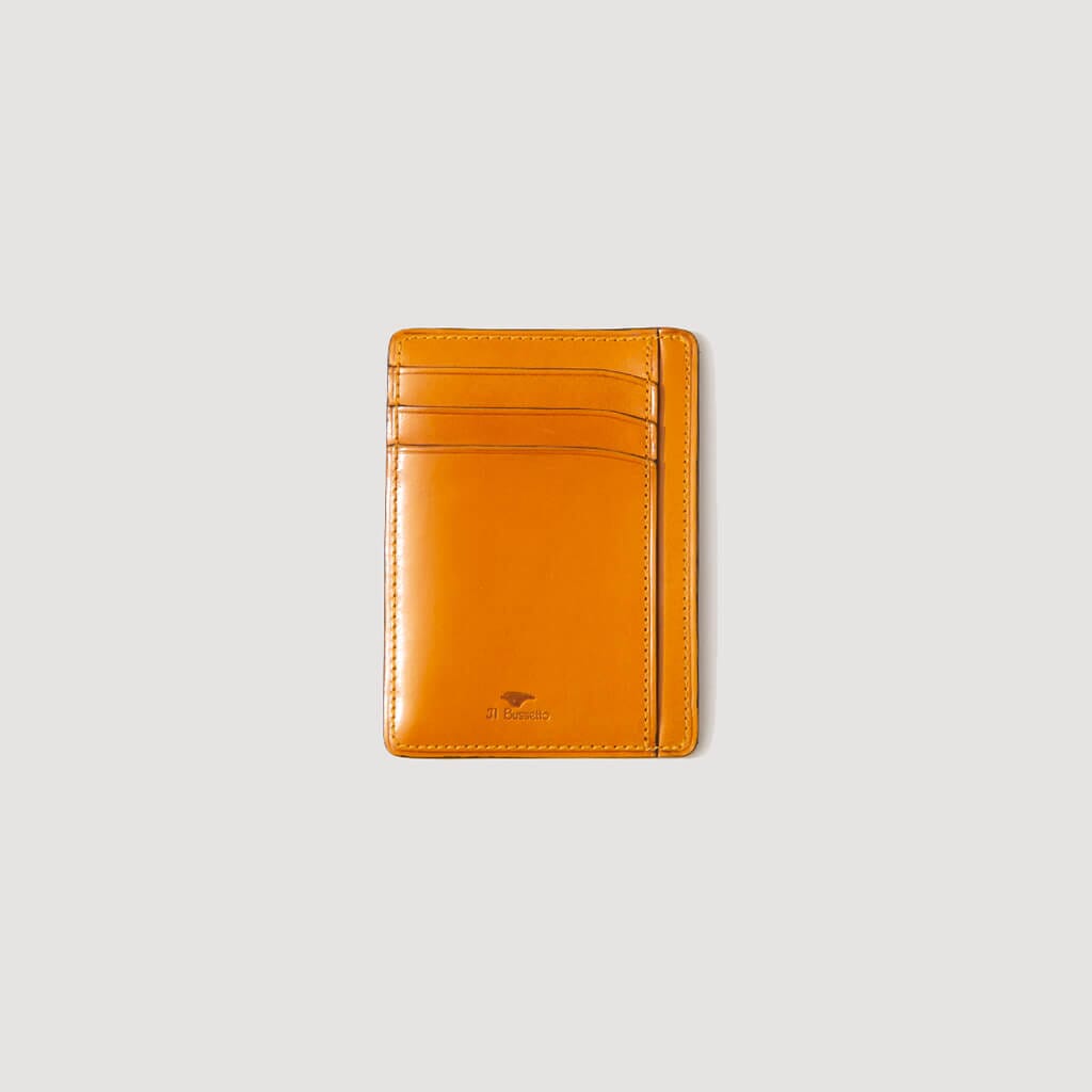 Bifold Wallet in Coloured Leather by Il Bussetto – Il Bussetto Official