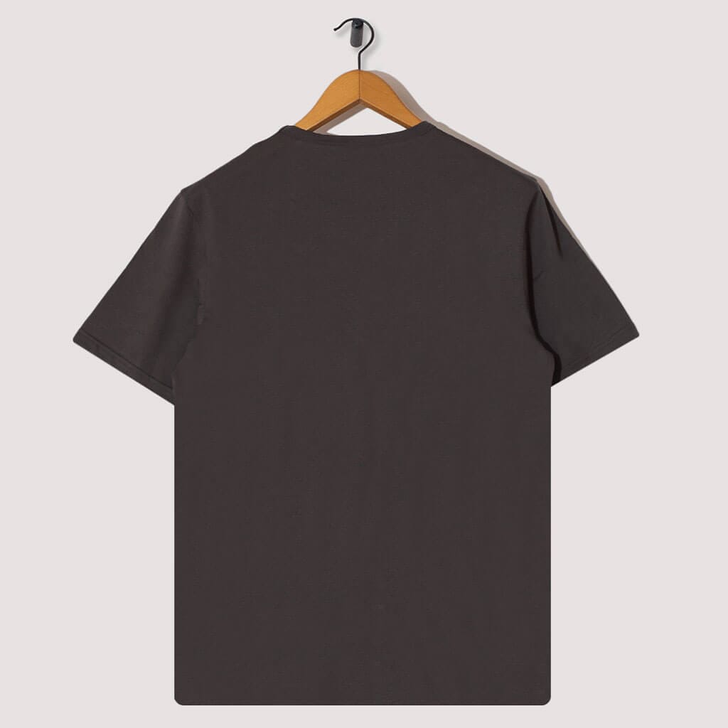 S/S Crew Neck T-Shirt - Charcoal