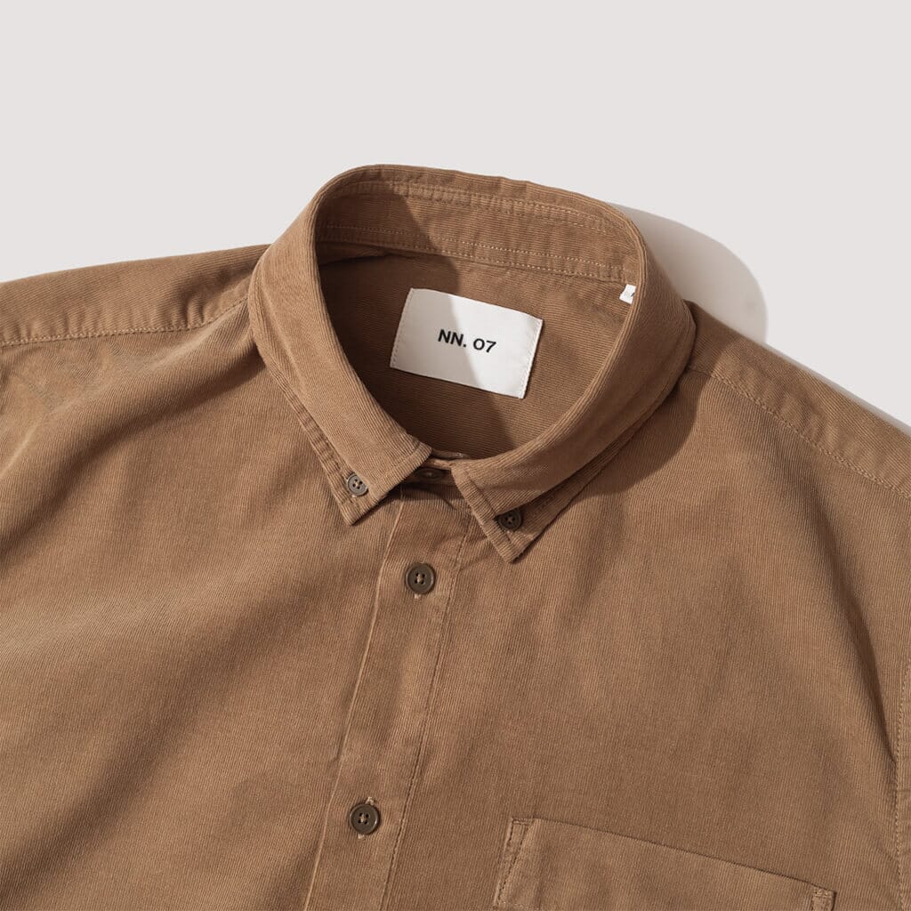 Arne Shirt - Shitake Mini Cord