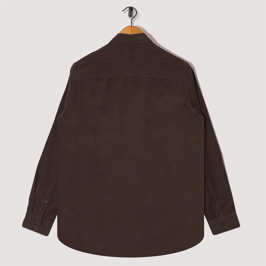 Arne Shirt - Dark Army Mini Cord