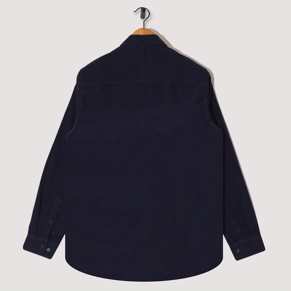 Arne Shirt - Navy Blue Mini Cord