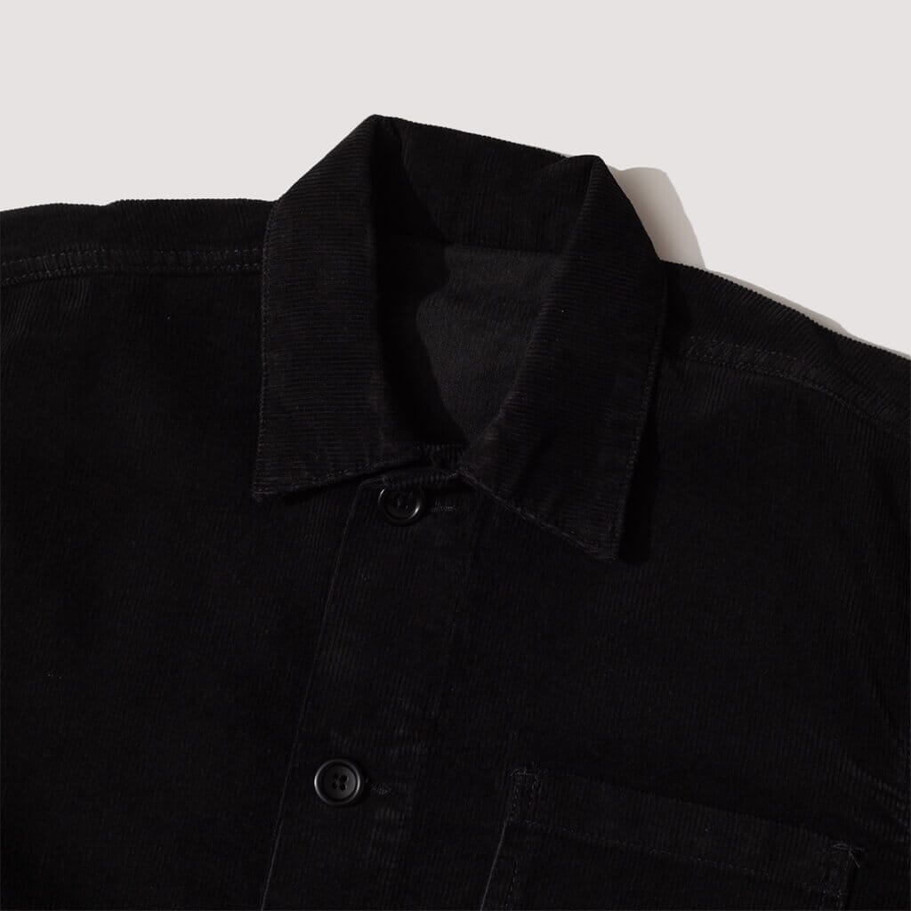Coverall Jacket - Black Corduroy