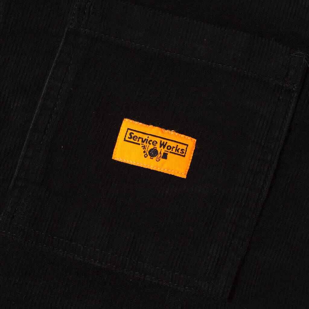 Coverall Jacket - Black Corduroy