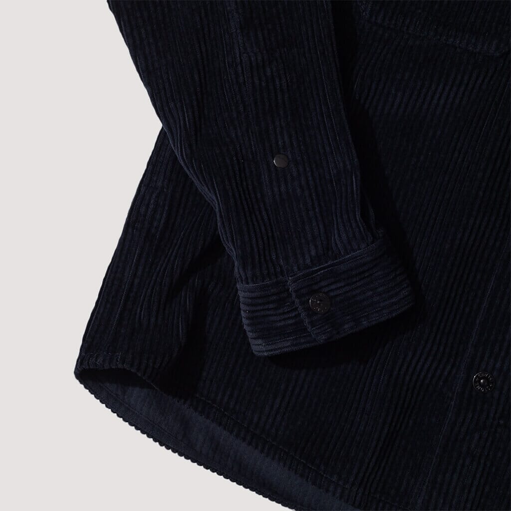 Corduroy Overshirt - Navy (V0020)