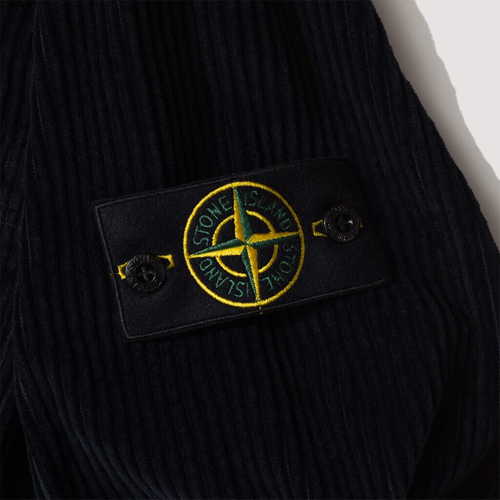 Corduroy Overshirt - Navy (V0020)