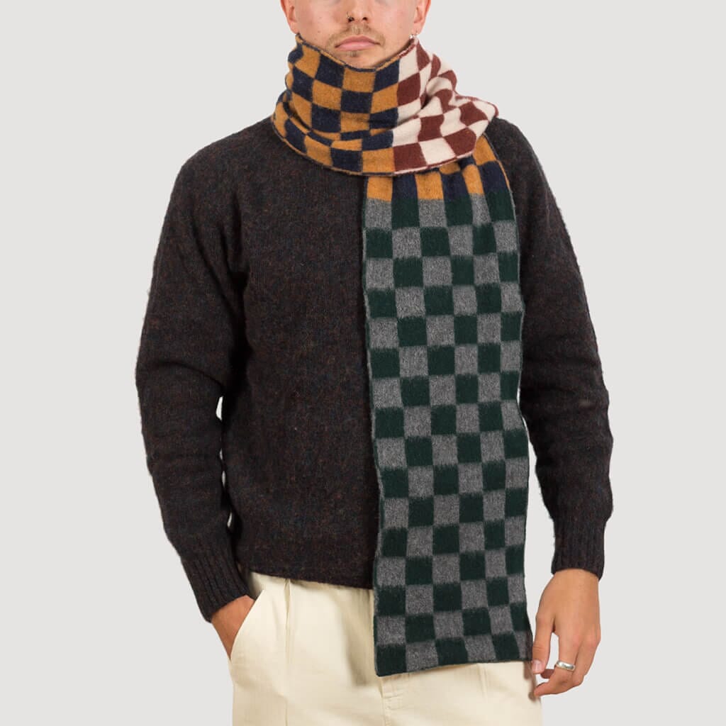 howlin cosmic checkerboard scarf