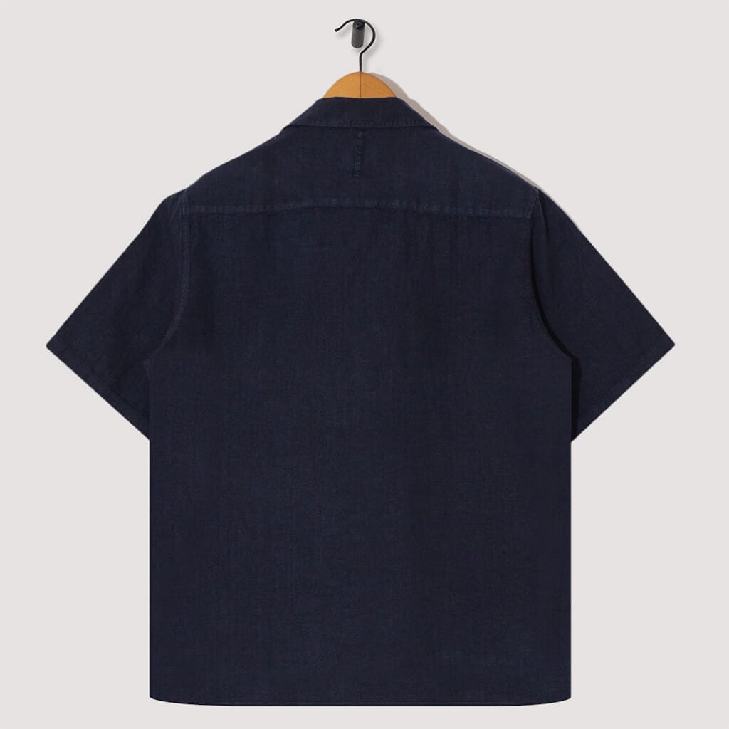 Julio S/S Shirt - Navy Blue
