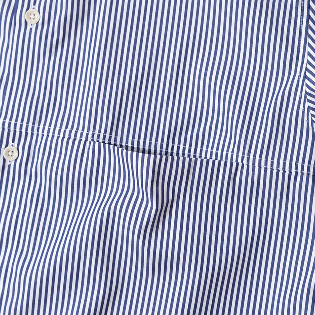 Liam Shirt - Navy Pinstripe