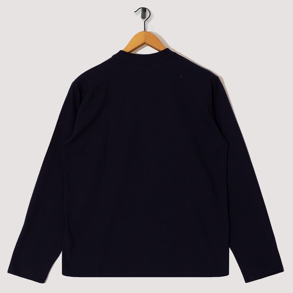 L/S T-Shirt Heritage Pocket - Navy