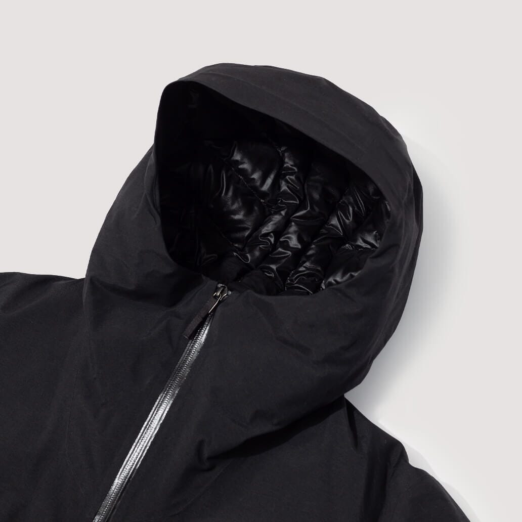 Monitor Down Coat - Black