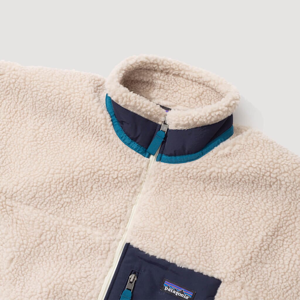 Retro-X Fleece - Natural / Navy