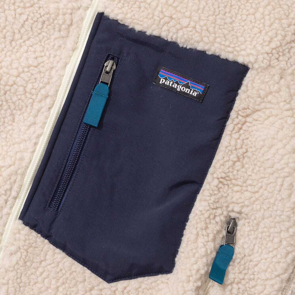 Retro-X Fleece - Natural / Navy