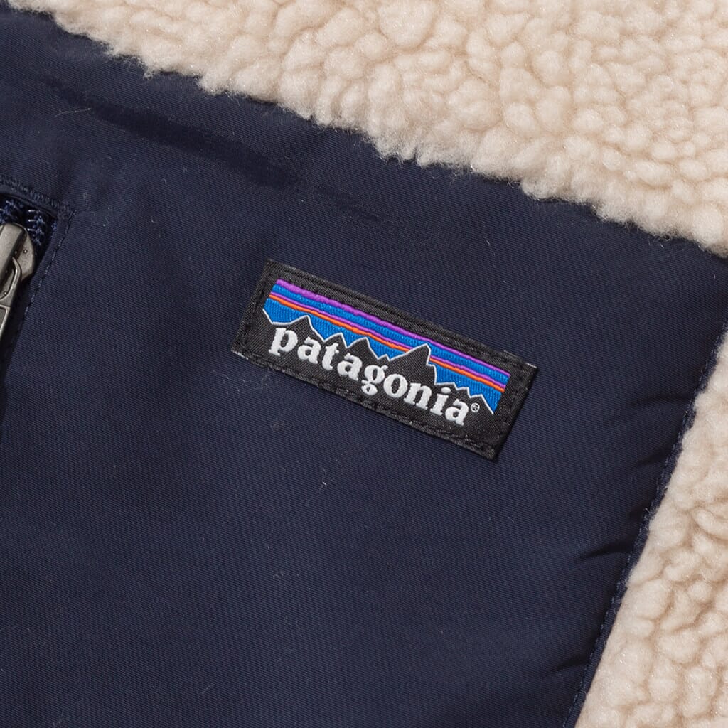 Retro-X Fleece - Natural / Navy