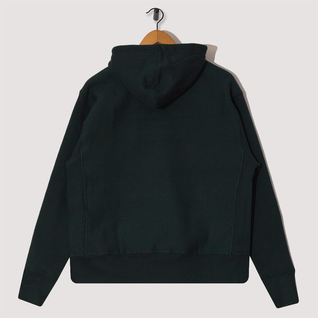 12OZ Service Embroidered Hoodie - Forest
